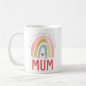 Geschenk für Mama | Alle Farben des Regenbogens Kaffeetasse (Links)