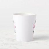 Geschenk für Mama - Beste Mama je - personalisiert Milchtasse (Vorderseite)
