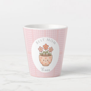Geschenk für Mama, Beste Mama überhaupt, Rosa kari Milchtasse