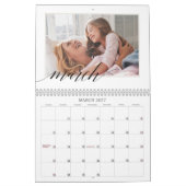 Geschenk für Mama| Erinnerungen für das Foto von M Kalender (Mär 2027)