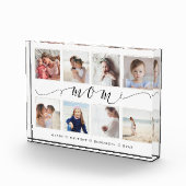 Geschenk für Mama | Family Foto Keepake Collage (Rechts)