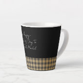 Geschenk für Mama, Frohen Muttertag, Blumenkunst Milchtasse (Rechte Ecke)