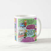 Geschenk für Mama. Funny Mthers Day-Geschenk Kaffeetasse (VorderseiteRechts)