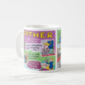 Geschenk für Mama. Funny Mthers Day-Geschenk Kaffeetasse (Vorderseite Links)