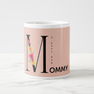 Geschenk für Mama, ich liebe dich Mutti, Muttertag Jumbo-Tasse