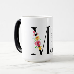 Geschenk für Mama, ich liebe dich Mutti, Muttertag Verwandlungstasse