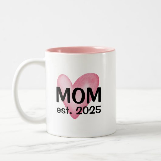 Geschenk für Mama - Kaffee Tasse mit Herz (Links)