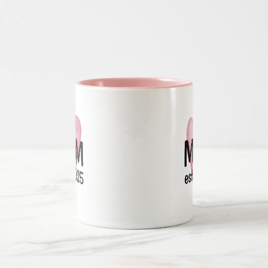 Geschenk für Mama - Kaffee Tasse mit Herz (Mittel)