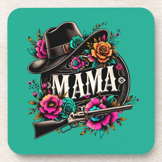 Geschenk für Mama; Mama; Mama; Mutter; Mutter; Müt Getränkeuntersetzer (Vorderseite)