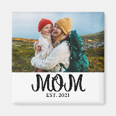 Geschenk für Mama mit Foto Magnet (Vorne)