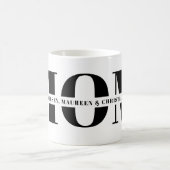 Geschenk für Mama mit Kindernamen Kaffeetasse (Mittel)