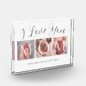 Geschenk für Mama Neugeborenes Foto Block (Links)