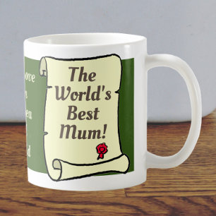 Geschenk für Mama zum Personalisieren. Kaffeetasse