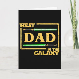 Geschenk für Männer - Bester Vater im Universum Va Karte