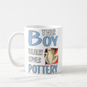 Geschenk für Männer Dieser Junge liebt wirklich Tö Kaffeetasse