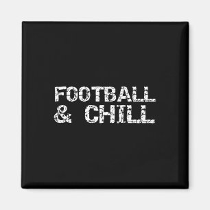 Geschenk für Männer Footballspieler an der High Sc Magnet