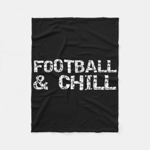 Geschenk für Männer Footballspieler der High Schoo Fleecedecke