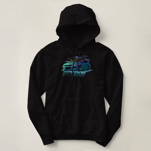 Geschenk für Männer Mitsubishi Lancer Evolution 9 Hoodie (Design vorne)