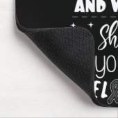 Geschenk für Männer, wenn es regnet, schüttet es, Mousepad (Ecke)