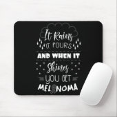 Geschenk für Männer, wenn es regnet, schüttet es, Mousepad (Mit Mouse)