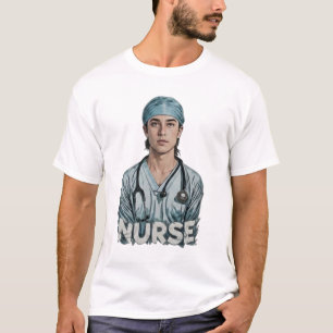 Geschenk für männliche Krankenpfleger: Held der We T-Shirt