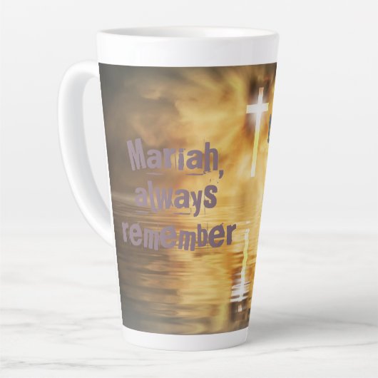Geschenk für Mariah Milchtasse (Linke Ecke)