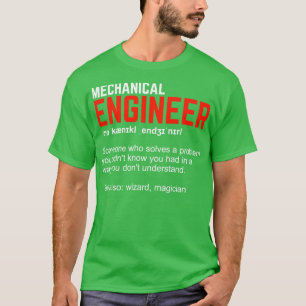 Geschenk für Maschinenbau T-Shirt