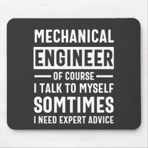 Geschenk für Maschinenbauer Mousepad