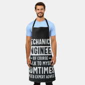 Geschenk für Maschinenbauer Schürze (Getragen)