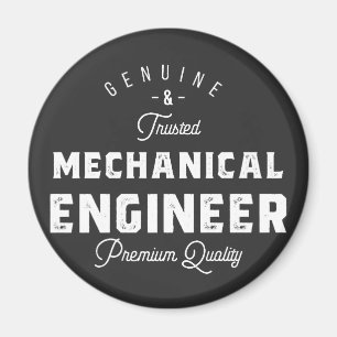Geschenk für Maschinenbauingenieur Magnet