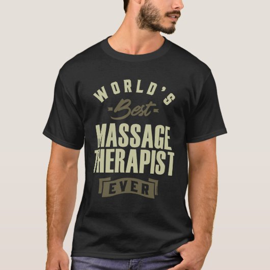 Geschenk für Massagetherapeut T-Shirt (Vorderseite)