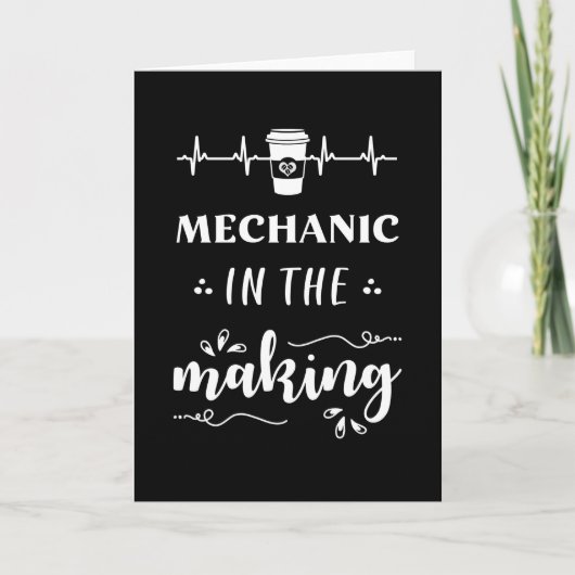 Geschenk für Mechanik Karte (Vorderseite)