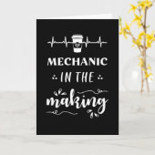 Geschenk für Mechanik Karte (Gelbe Blume)