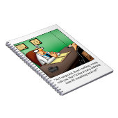 Geschenk für medizinische Spaß Notizblock (Rechte Seite)