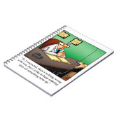 Geschenk für medizinische Spaß Notizblock (Linke Seite)