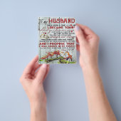 Geschenk für meinen Mann, Liebe Zitate Brief Flyer (Gruppe)