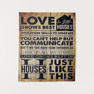 Geschenk für meinen Mann | Personalisierter Buchst Wandteppich