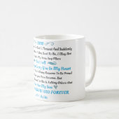 Geschenk für meinen Sohn Kaffeetasse (VorderseiteRechts)