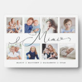 Geschenk für Mimi | Entenkinder - FotoCollage Fotoplatte (Vorderseite)