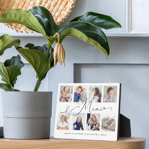 Geschenk für Mimi Entenkinder - FotoCollage Fotoplatte