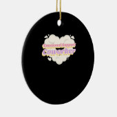 Geschenk für Mitarbeiter des E-Mail Office Keramik Ornament (Rechts)