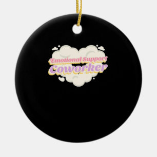 Geschenk für Mitarbeiter des E-Mail Office Keramik Ornament