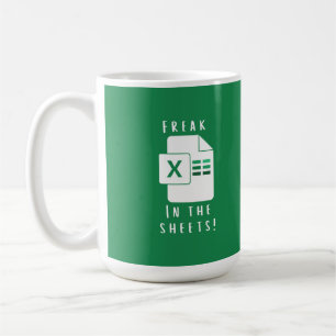Geschenk für Mitarbeiter - Freak in den Blättern Kaffeetasse