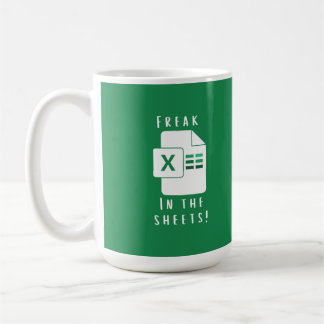 Geschenk für Mitarbeiter - Freak in den Blättern Kaffeetasse