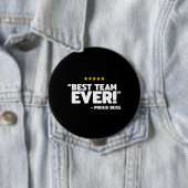 Geschenk für Mitarbeiter - Proud Boss Best Team Button (Beispiel)