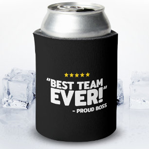 Geschenk für Mitarbeiter - Proud Boss Best Team Dosenkühler