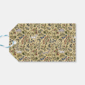 Geschenk für mittelalterliche Windhunde und Milcht Geschenkanhänger (Rückseite Horizontal)