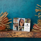 Geschenk für moderne Schwestern Fotoplatte (Seite)