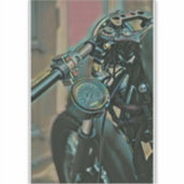 Geschenk für Motorräder Aufkleber (Vorderseite)