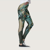 Geschenk für Motorräder Leggings (Rechts)